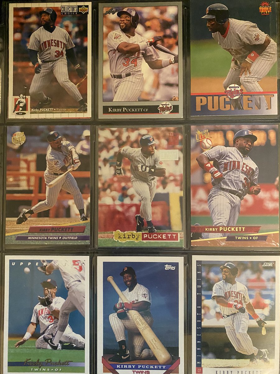 Kirby Puckett did not look like an athlete but he was a crazy good pure hitter in his day. Was forced to retire early due to loss of vision in one eye and died way too young. Won a World Series in 1991 with the help of cheating Kent Hrbek.