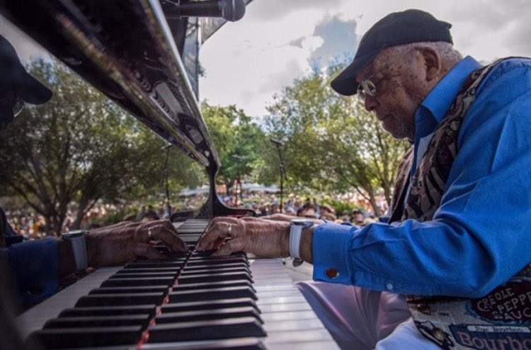 Ellis Marsalis was an icon — and words aren’t sufficient to describe the art, the joy &amp; the wonder he showed the world. May we wrap his family in our love &amp; our gratitude, &amp; may we honor his memory by coming together in spirit— even as the outbreak keeps us apart, for a time.