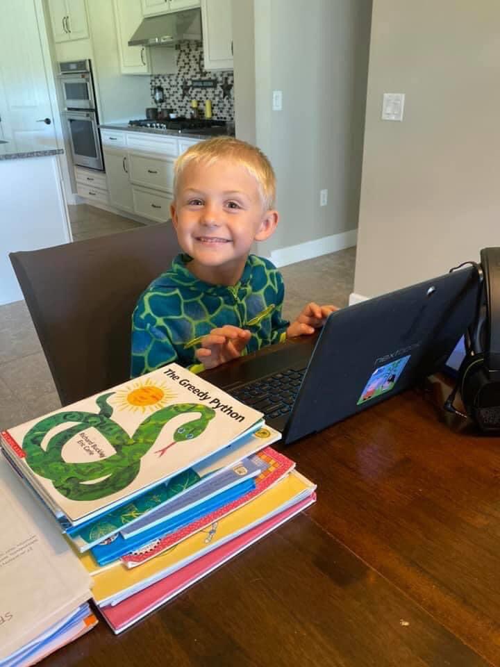 SWFLChristian's tweet image. SFCA Virtual Day 2 &amp;amp; 3 
Bible verse practice outside with chalk, Zoom classroom meetings with teachers &amp;amp; friends, amazing teachers &amp;amp; staff, letters in the mail from friends &amp;amp; students, studying outside, learning...
#theSFCADifference #sfcakings