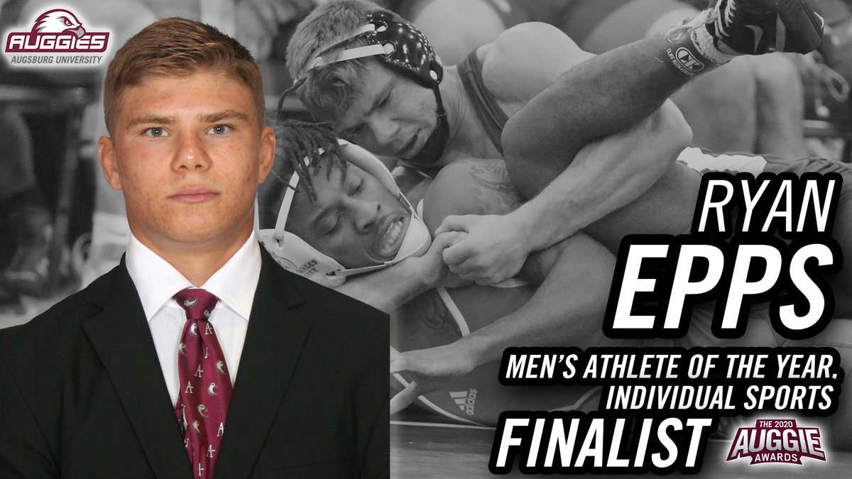 AugsburgAuggies's tweet photo. 2020 Augsburg #AuggieAwards Men's Athlete of the Year, Individual Sports finalists: Brett Buckingham (Golf), Ryan Epps (Wrestling), Tanner Vassar (Wrestling) &amp; Aaron Wilson (Wrestling)!

https://t.co/cmrrF0wYQS
#WhyD3 #AuggiePride https://t.co/HyfQeymsle
