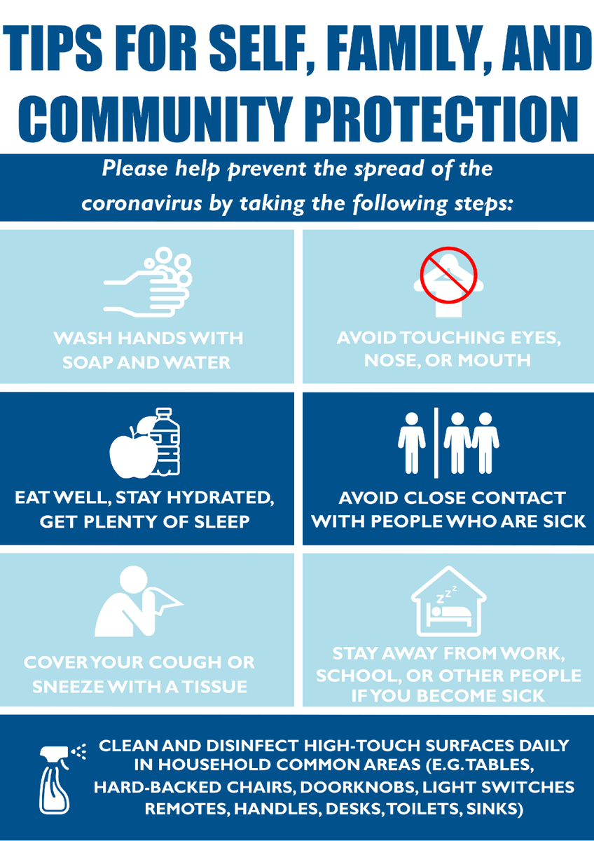 290Mebm's tweet photo. Keep you and your loved ones safe with these tips! #coronavirus #stayhome #socialdistancing #quarantine #redcross https://t.co/vAX8lymAai