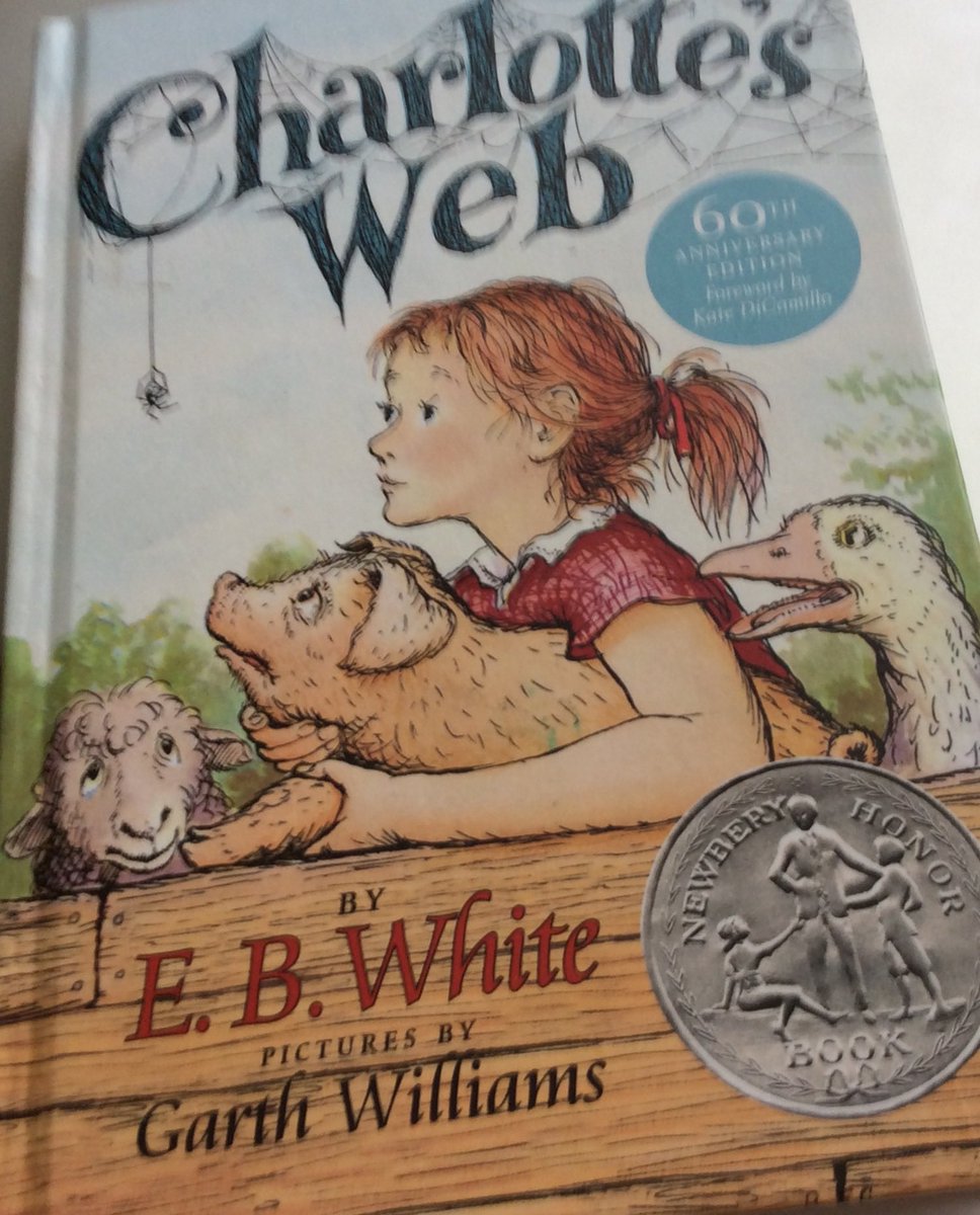 ogle_annie's tweet photo. Reading TheHope Of Glory for me and Charlottes Web for my “kid”. Happy Reading Wednesday! #essoars #bcsrock https://t.co/95bW5geroN