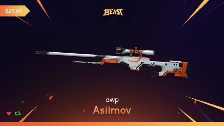 beast_bets's tweet photo. 🌟$25 ETH/CSGO Skin GIVEAWAY🌟

-RT &amp; Follow
-Like this video: https://t.co/spmVfP8Cyw
(PROVIDE PROOF IN COMMENTS)

⏲️5 DAYS⏲️ https://t.co/YXSp8mQ64u