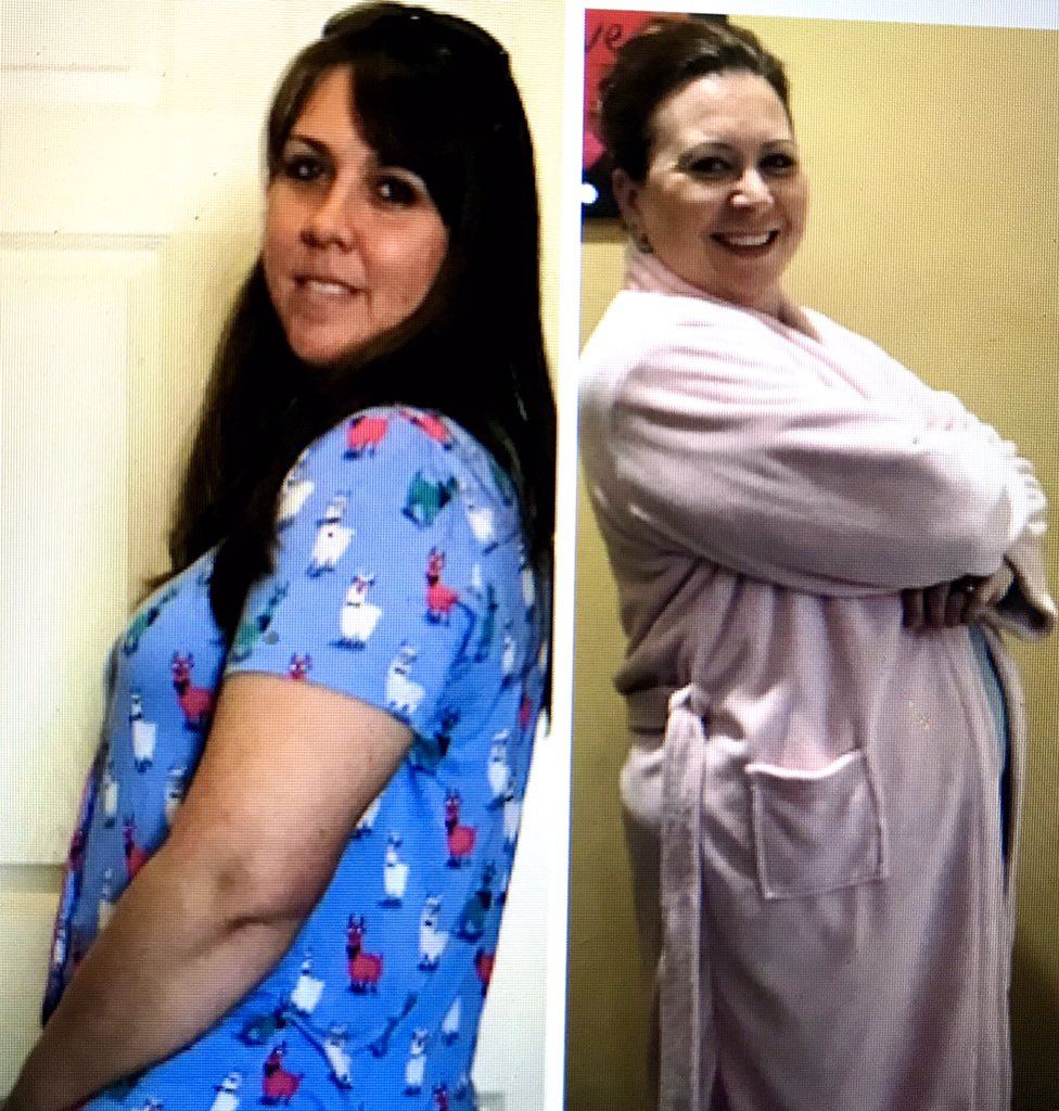 Garza88Mrs's tweet photo. Teacher besties in PJs trying to find ways to connect despite the distance. https://t.co/KjOFxKt6ro