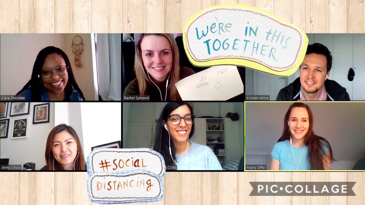 Lots of #laughter and #fun at our #DailyStandUp to #celebrate #AprilFoolsDay 😂 and #Day 1️⃣3️⃣ of our #NewWayOfWorking 🏡💻

#GrowinhCloser
#BeatingCOVID 

⁦@lifeatmercer⁩
⁦<a href="/SamiraElAsmar/">Samira El Asmar</a>⁩ <a href="/Jenny_chowcy/">Jenny Chow</a> @kristy2347