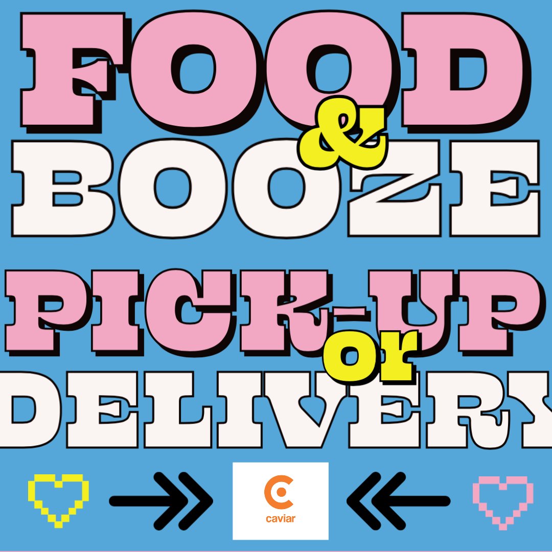 TelegraphOAK's tweet photo. ALRIGHT FOLKS, WE ARE OPENING THE FLOOD GATES. ORDER YOUR FOOD &amp; BOOZE FOR PICK-UP OR DELIVERY THRU CAVIAR.
WEDNESDAY-SUNDAY 3PM-8PM. https://t.co/oY3g0Bz01v
