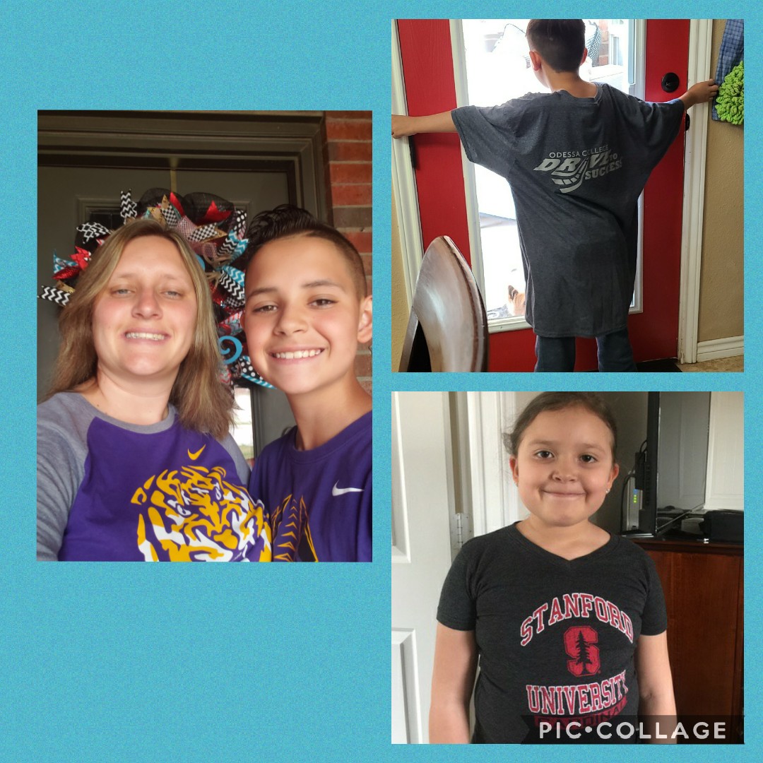rey_candace's tweet photo. AVID College Shirt Day
#safeathome
@ECISD_AVID4ALL 
@Jordan_Jaguars @JordanJaguars1 https://t.co/qQP4cDXsbi