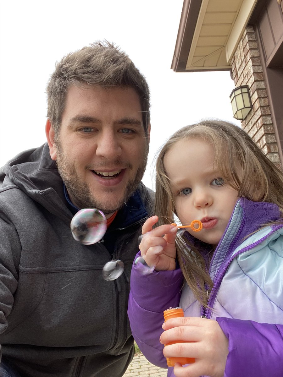 fotiun's tweet photo. Outside day! Blowing some bubbles #pcepvirtualspiritweek @CantonCongress https://t.co/9hla90luIR