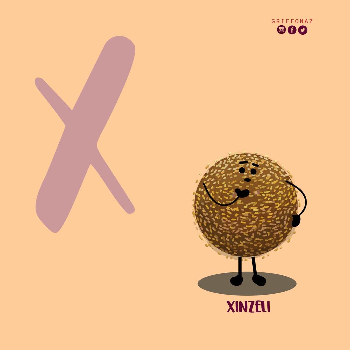 griffonaz's tweet photo. X for xinzeli! #AprilFoolsDay #xinzeli #36daysoftype_x #mauritianartist #mauritius #ilemaurice #illustration or is it #zinzeli? #ginzeli? https://t.co/xu6HR9BwbF