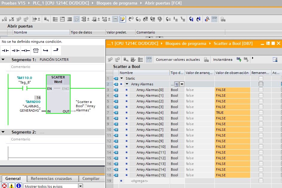 tecnoplc's tweet image. #programacionplc #programacionhmi -Ver estado de Bits dentro de Byte, WORD, DWORD is.gd/0EScdl