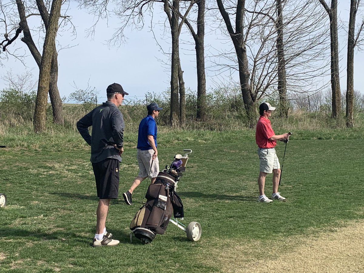 SpxTrack's tweet photo. Social distancing and Exercise with Spx golf spx softball and mr lee https://t.co/PqjPqsMKr3