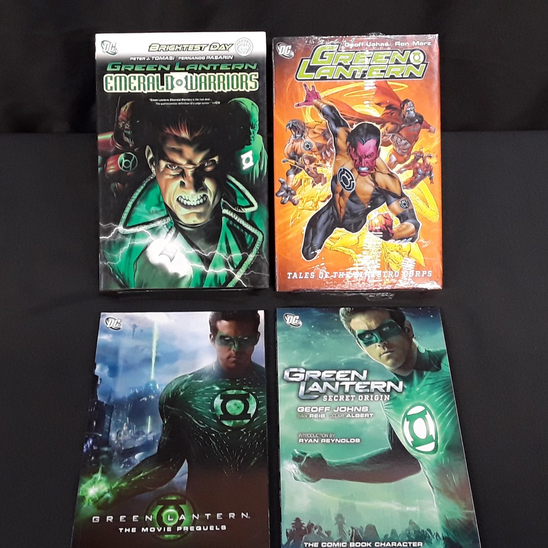 heebeegeebeez's tweet photo. Half price Green Lantern graphic novels in our #socialdistancesale. 4 books for only $40, plus we offer free book rate shipping or roadside pickup to the first person to DM us and tell us you want the GREEN LANTERN LOT with their paypal email. #supportcomicshops #greenlantern #dc https://t.co/cECedWrtJv