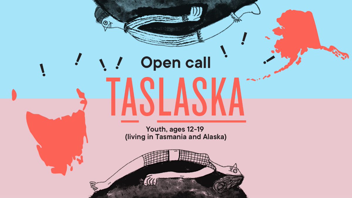 SeedLabAnc's tweet photo. Though physically distant, we connect Tasmania &amp; Alaska. We invite youth 12-19 to send videos, photos, audio, animations, poems, &amp; more that share your place &amp; invite social media posts tagged #taslaska. 

Hosted w Project O &amp; Burnie Art Gallery. 
More at https://t.co/XkBJ8HIWHr https://t.co/9pMnTg58Vw