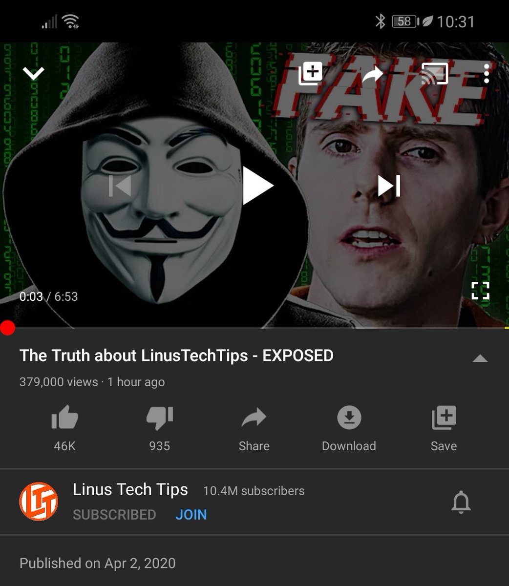 Ya Boi Tony I Thought This Was An April Fools Joke But Then I Checked The Date It Came Out