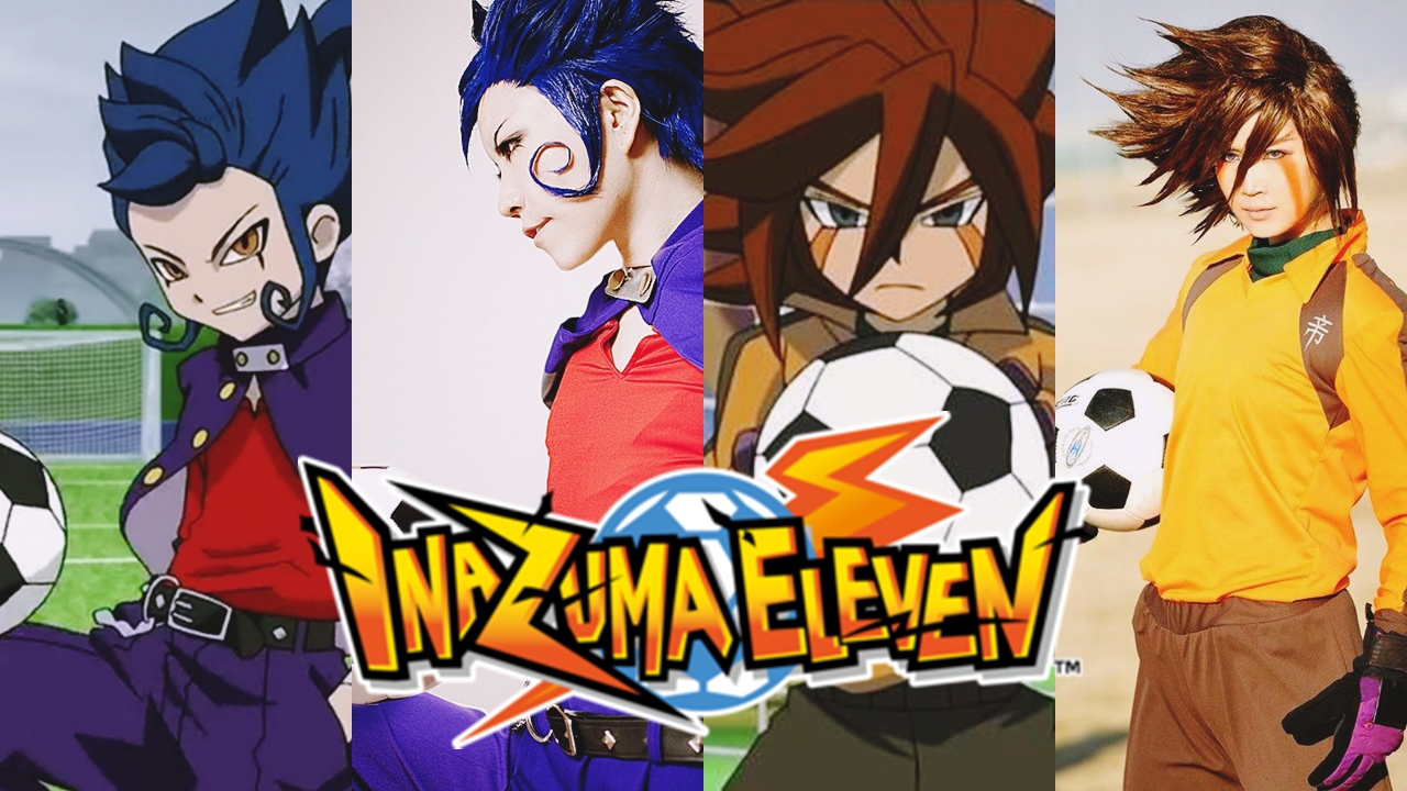 Alguns dos personagens de Inazuma Eleven Go parte 1 