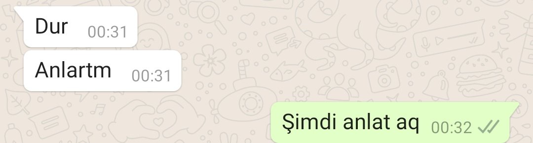 Lan yapma uyuyamam cevap ver aq