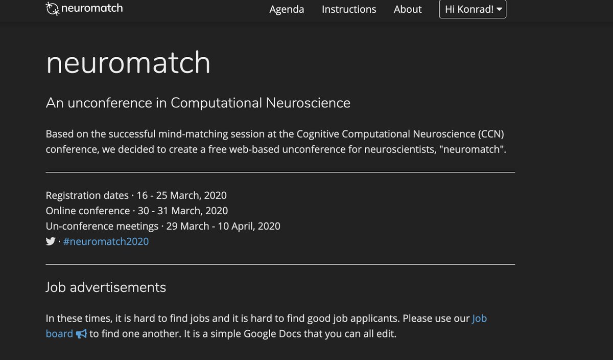 How to run big (neuro)science conferences online  — neuromatch.io link.medium.com/17Wpnl48k5 what we learned. Let us make online conferences awesome.