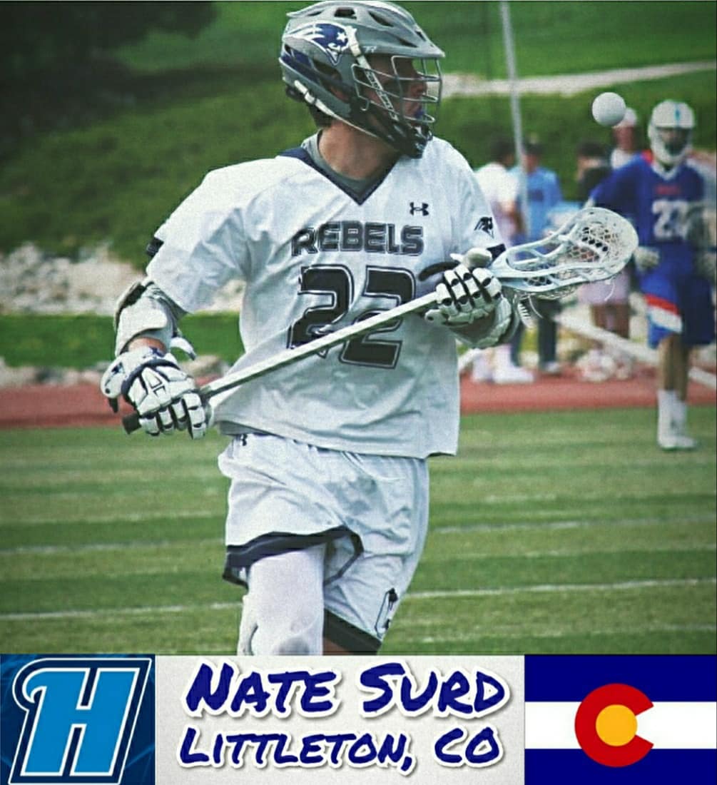 HUGE Signing out in Colorado as we are Proud to welcome <a href="/NateSurdd/">Nate</a> to the Harford Lacrosse Family! Nate is a big time talent who was a 2x 1st Team All-State performer for <a href="/CHSRebels_BLax/">Columbine Boy's Lacrosse</a> !! BIG things happening in Bel Air... #BestChanceU #JoinTheParliament #FAMILY🦉🥍 @cbsoper