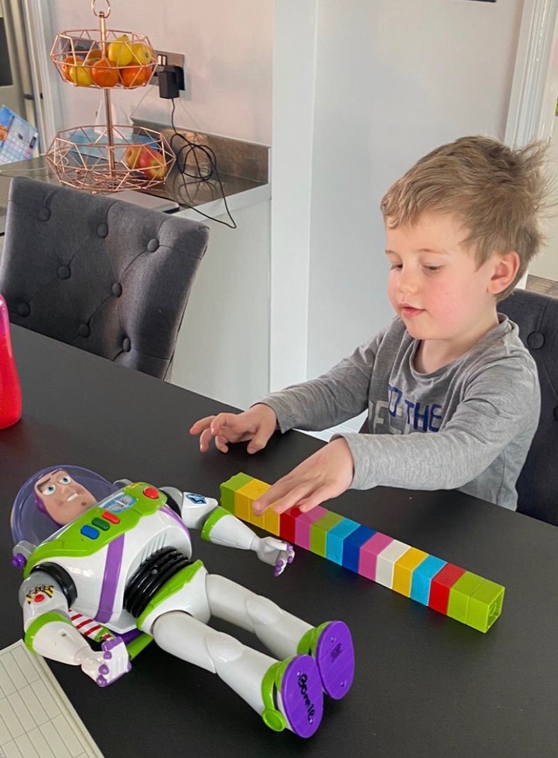 SDPPreschool_'s tweet photo. Teaching Pre-school that Maths is everywhere! Happy little learners this week - despite all the changes #parentsaspartners #mathsathome https://t.co/j2efvbtKPg