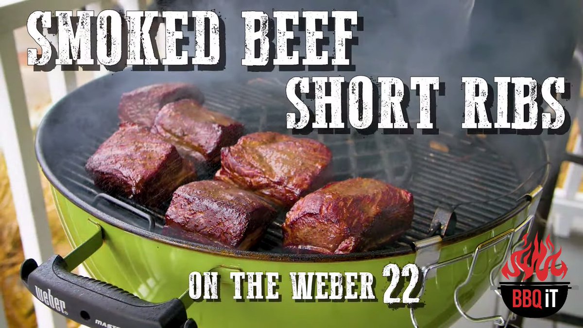 BBQiTSHOW's tweet photo. #STAYINCOOKOUT IT'S TIME TO MAKE THOSE BEEF SHORT RIBS YOU ALWAYS DREAMED OF DOING! Cooked on a Weber22, w B&B Charcoal, and Woods #teambbcharcoal
#BBQIT #STAYINCOOKOUT #coronawarriors #covid19bbq
#socialdistancing #smokemoremeat #getoutthereandcook
https://t.co/Z6Kp1CJ7pZ https://t.co/RWWWY5aKcf