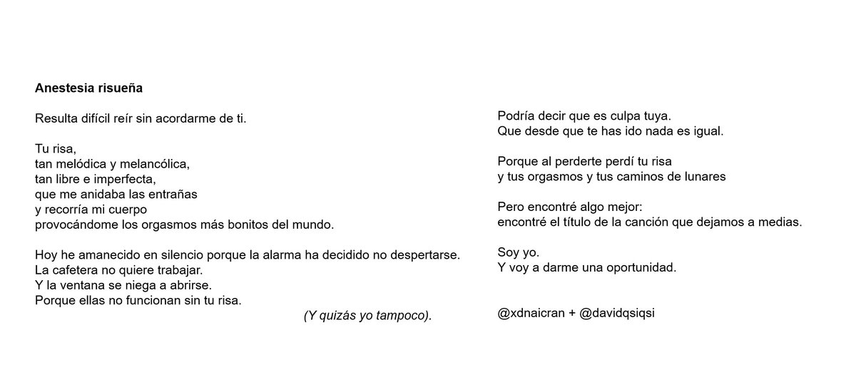 davidqsiqsi's tweet photo. vuelvo al #campwrite de la mano de @xdnaicran que entre los dos hemos ecrito esto... #reto16 ❤️ https://t.co/AXlLig8Nmh
