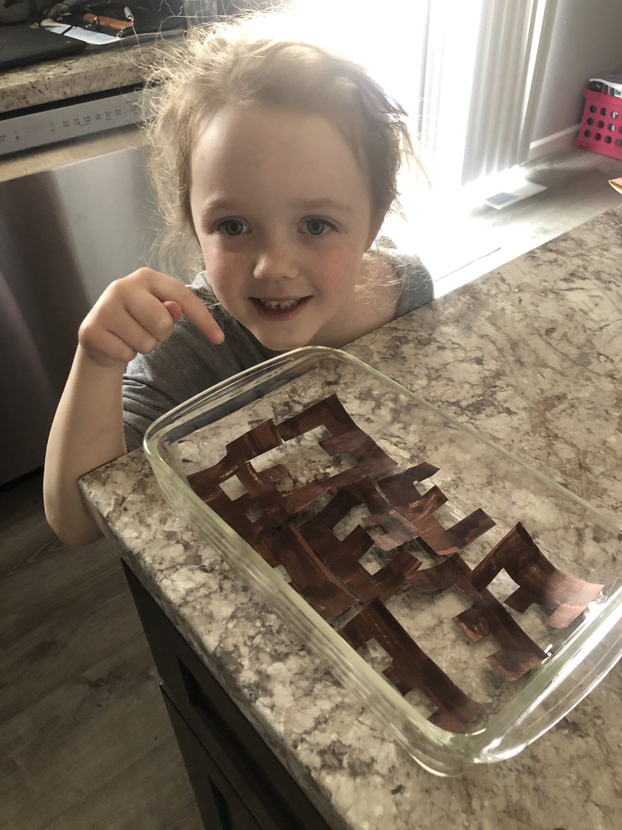Counselor_SMS's tweet image. My little baker made some brownies for her brother 🤣 #AprilFoolsFun