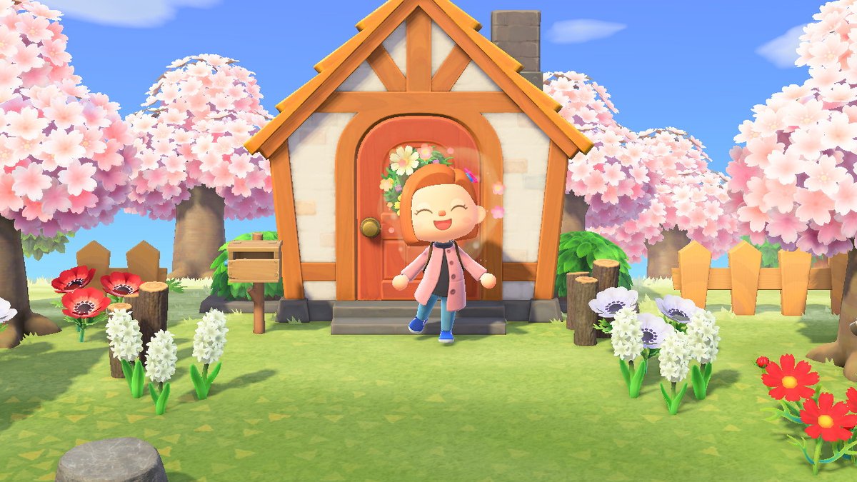lwcodes's tweet photo. It's springggggg #AnimalCrossing #ACNH #NintendoSwitch https://t.co/mfoZwpG13U