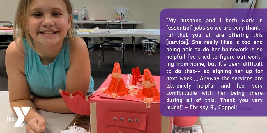 YMCADallas's tweet photo. Our Emergency YMCA Child Care is providing our essential workers a safe place to leave their kiddos to have fun! https://t.co/32SjmKmYfF
Financial Assistance ✔️
Designated Hand Washing Time ✔️
Designated Virtual Classroom Time ✔️
Social Distance Fun ✔️✔️ https://t.co/zgbuAT5e1l
