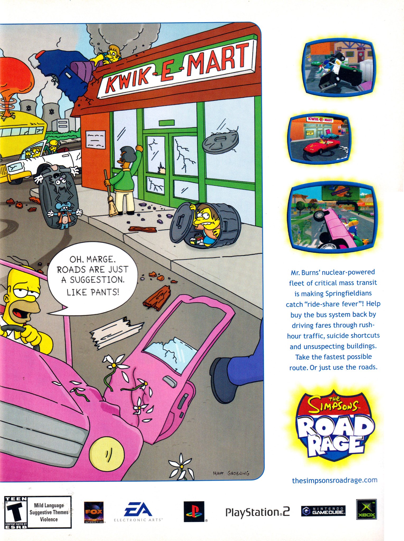 Simpsons road rage xbox one compatibility guide