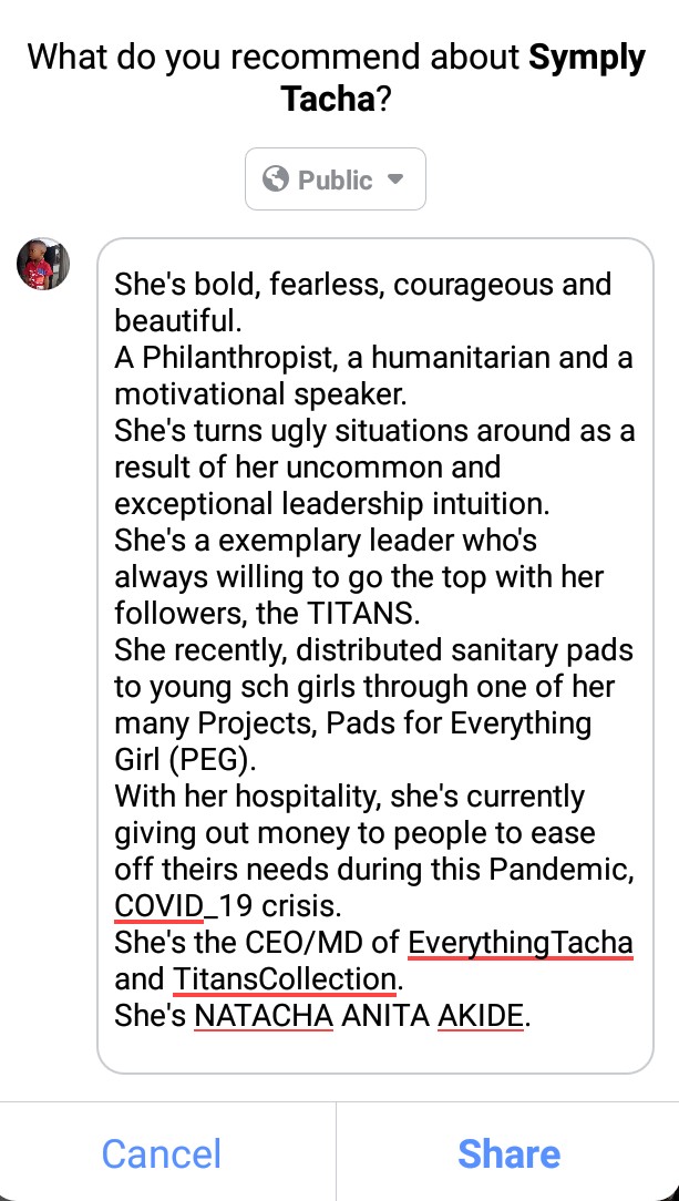 Nikky19870271's tweet photo. @Symply_Tacha your intuition in the area of leadership has no match
#AprilWithTacha https://t.co/3SP4mfqXok