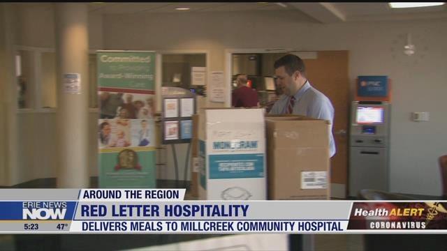 Millcreek Community Hospital the latest medical facility to receive hot meals from Red Letter Hospitality:erienewsnow.com/clip/15038496/…