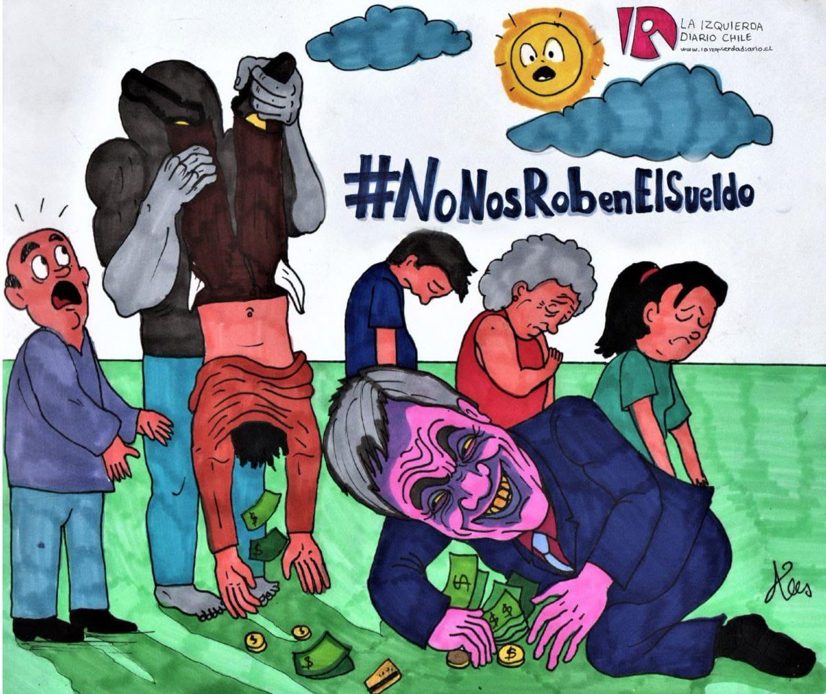 Hagamos tendencia ¡súmate, comenta, comparte, difunde! #nonosrobenelsueldo #nomasdespidos  ¡que la crisis la paguenlos los empresarios! ¡Ellos generaron la decadencia de la salud pública! ¡Nuestras vidas valen más que sus ganancias! #Piñera #ChileDesperto