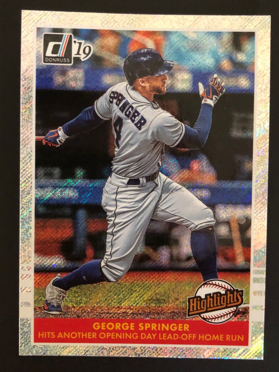 SportsIzz's tweet photo. #GeorgeSpringer #BonusCards https://t.co/7GxrjscUiH included with #StainedGlass #mini https://t.co/sJOaImdy1B