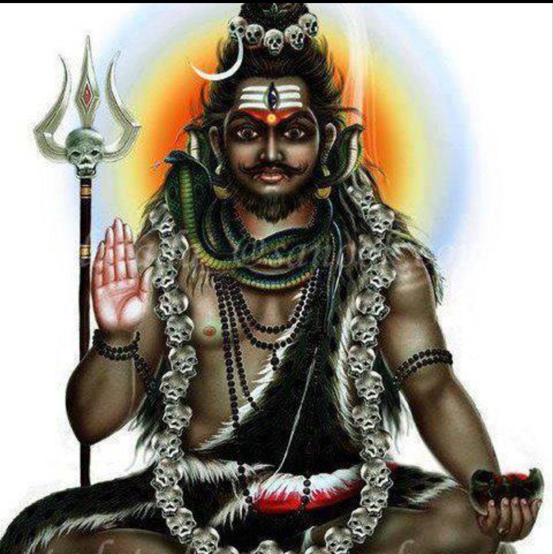● Bhairava AvatarLord Shiva took this avatar at the time when Lord Brahma and Lord Vishnu had a fight over superiority. When Lord Brahma lied about his superiority, Shiva took the form of Bhairava and cut off Lord Brahma's fifth head. Severing a Brahma's head made Lord Shiva