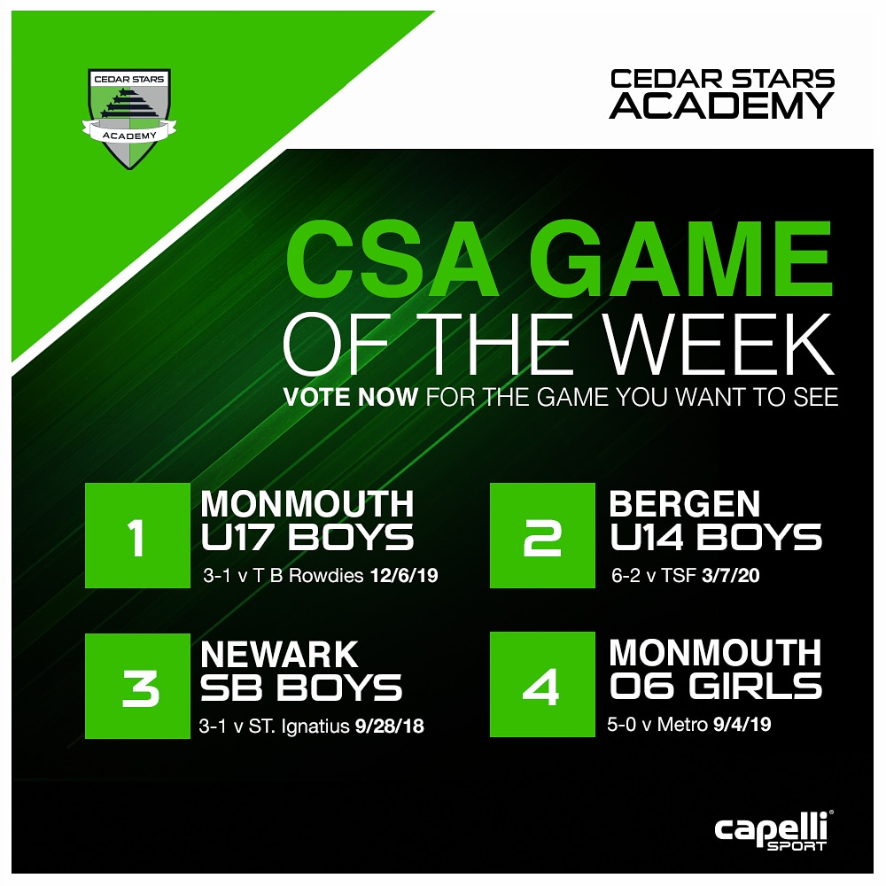 This weekend we start our game of the week competition.

What game do we show? That is for you to decide.

Vote for the game you want to see, most votes wins it! Simply comment with your game choice and tag your crew! #csa #cedarstars