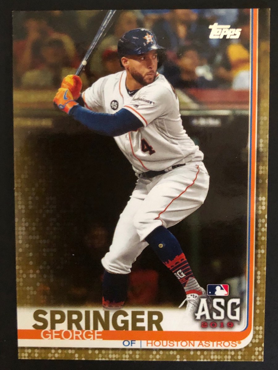 SportsIzz's tweet photo. #GeorgeSpringer #BonusCards https://t.co/7GxrjscUiH included with #StainedGlass #mini https://t.co/RHFKRvUO9X