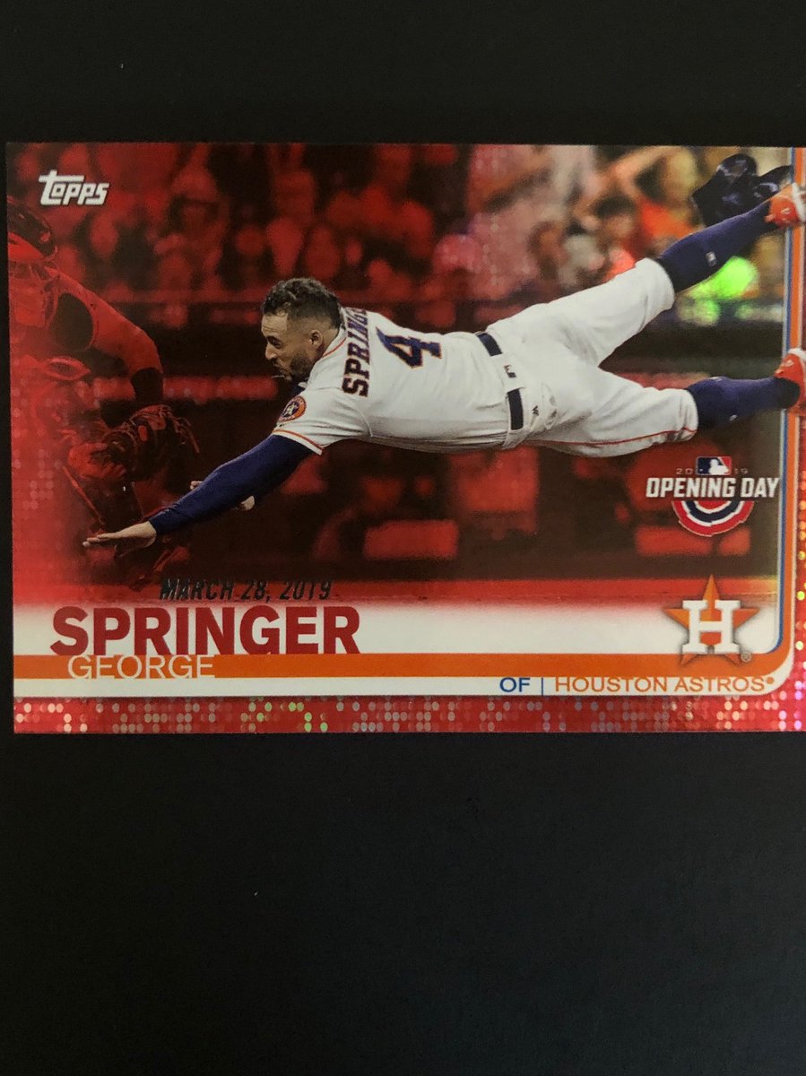 SportsIzz's tweet photo. #GeorgeSpringer #BonusCards https://t.co/7GxrjscUiH included with #StainedGlass #mini https://t.co/7mgEwxd91q