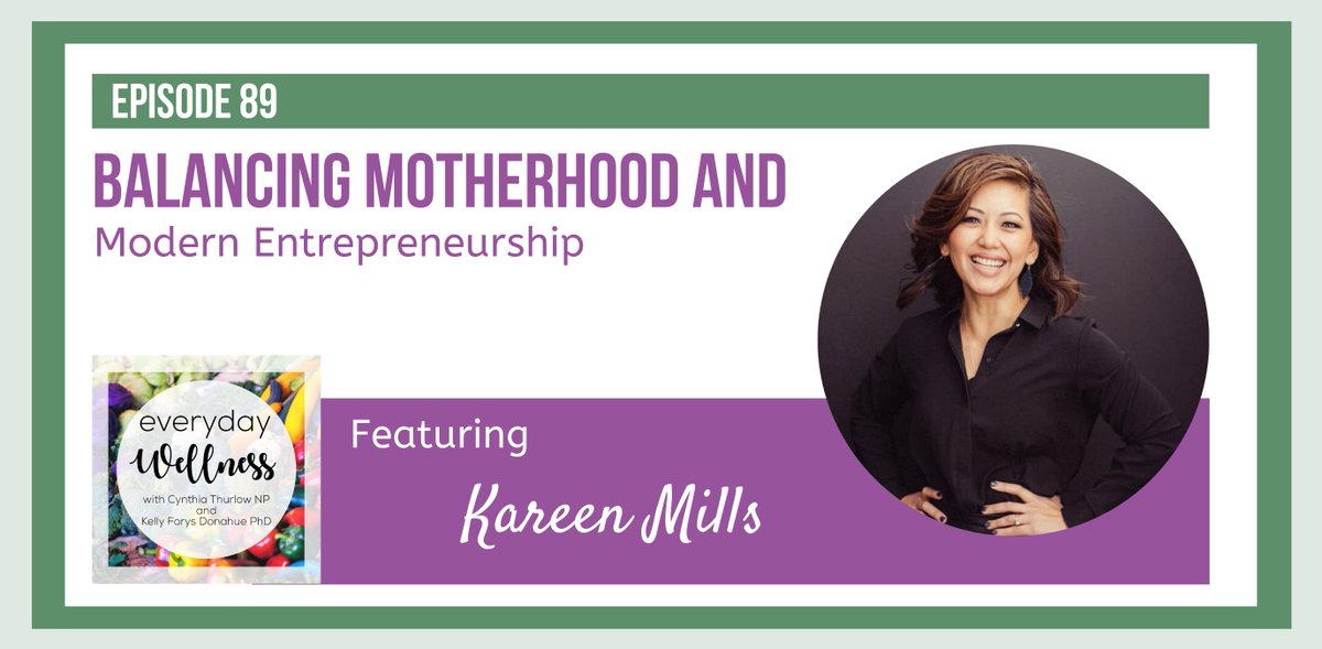 What are the top societal challenges facing female business leaders in today’s world? On one of the latest episodes of Everyday Wellness, we got to talk motherhood and modern entrepreneurship with the one and only <a href="/KareenMills/">Kareen Mills</a> 

Listen here: podcasts.apple.com/us/podcast/ep-…