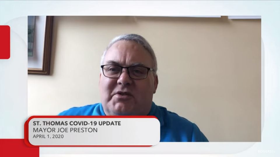 RTVStThomas's tweet photo. An update from Mayor Joe Preston from this afternoon.
Thank you @joeprestonmayor for always making time with #Rogerstv to update the community with your message.

WATCH THE CLIP: https://t.co/BHKVrFUfCU

#sttont #stthomasproud #stthomasstrong #coronavirus #covid19 https://t.co/7WI0jEvlWN