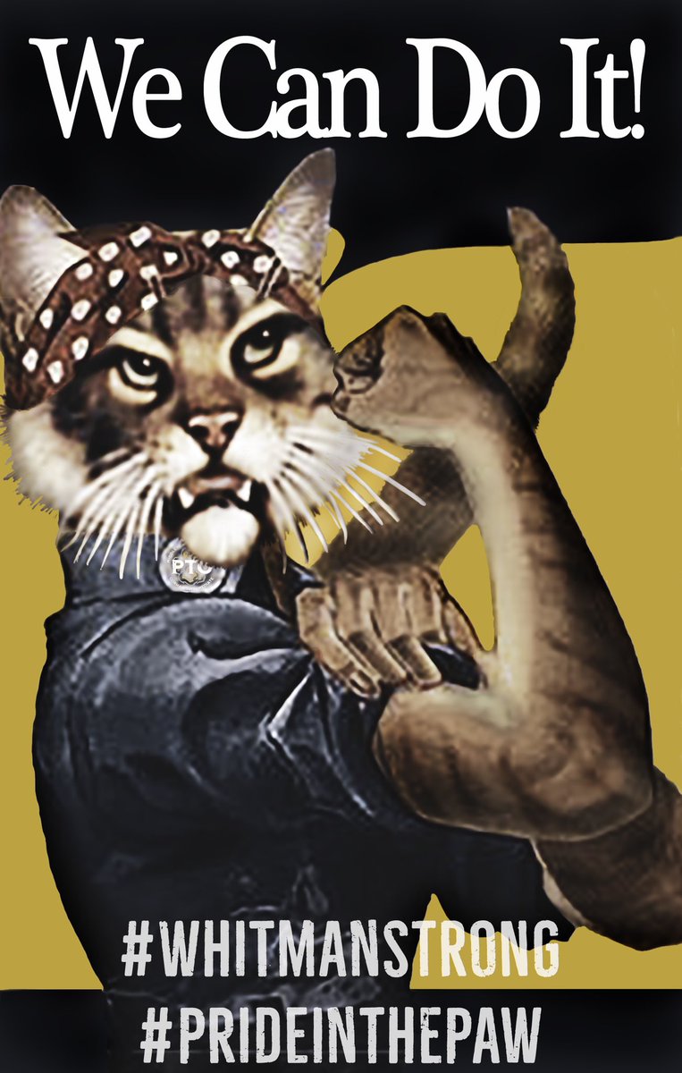 MWEpto's tweet image. This was going to be for a flyer, but maybe it was always meant for right now. Thank you, Whitman Family for everything you do!