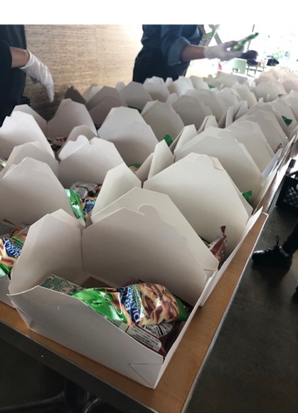 And since few are on campus, we’ve also started assembling and delivering 6,000 box lunches a day to families in need. That’s 30,000 lunches per week –or 66,000 meals to date for non-Microsoft employees.