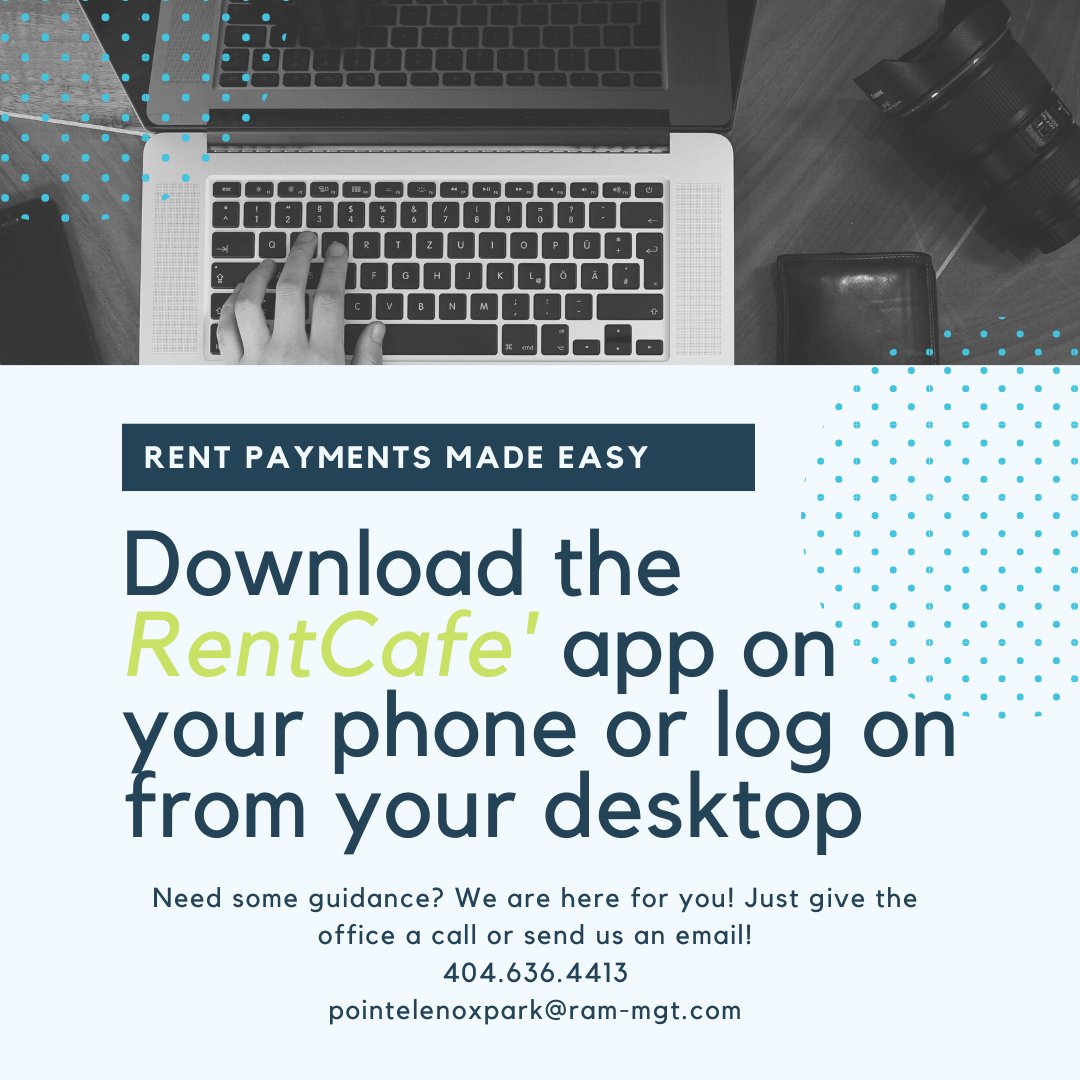 We are still here to assist you! Please take a moment to check out our easy and secure online payment options!
#lovethepointe #pointelenoxpark #onlinepayments #onlineservicerequests #onlinecommunication #rampartnersllc #smartmove #smartlife