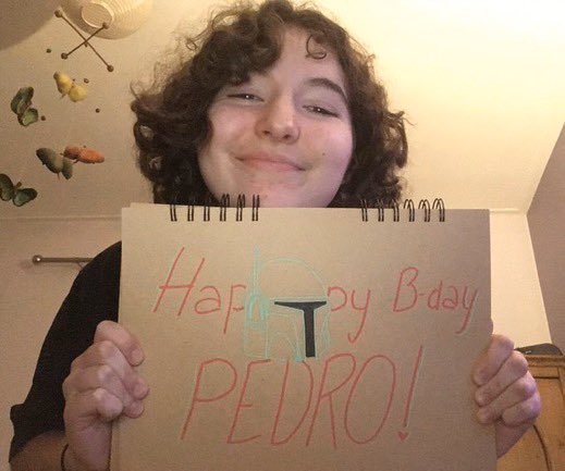 to pedro, the one in the mandalorian, in the kingsman (my coyboi)i love you very much and i am a great fan of you. Waiting for some next movies with you in it!  love you and haPPY BIRTHDAY TO YOU PEDRO!! @70starkalive