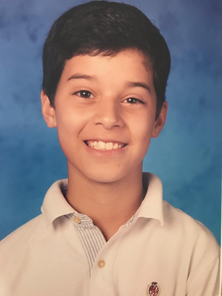 WB_SenorDiaz's tweet photo. WB Challenge: Post a pic from elementary school. We could all use a laugh! Do not know what grade this was.. Nominating @CoachDison https://t.co/fDkIUnp8TS