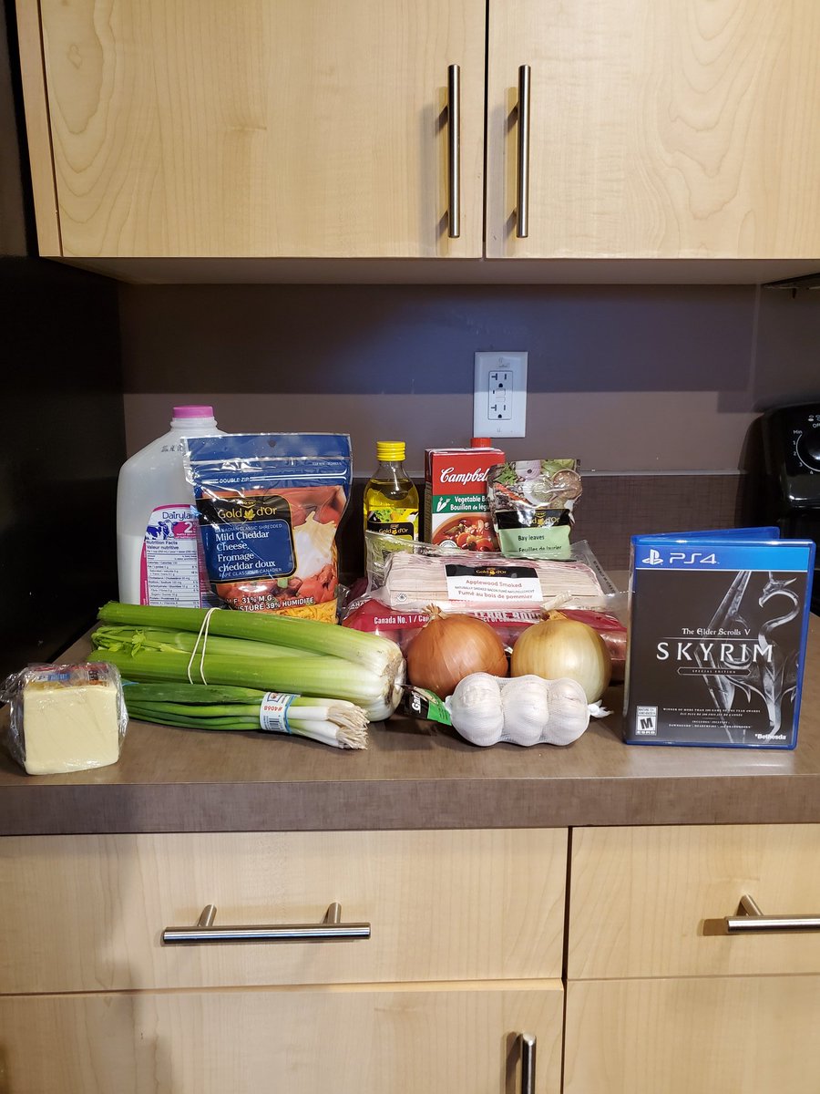 boss_eats's tweet photo. Getting ready for this weeks gaming inspired recipe. Any guesses on what it might be? 🤔⚔ -

#ps4 #skyrim #elderscrolls #bethesda #videogames #gaming #food #eats #bossbattle #cuisine #eating #eat #gamestagram #playstation #xbox #nintendo #nostalgia #fandomfood #videogamerecipes https://t.co/yTU3LrGe7c