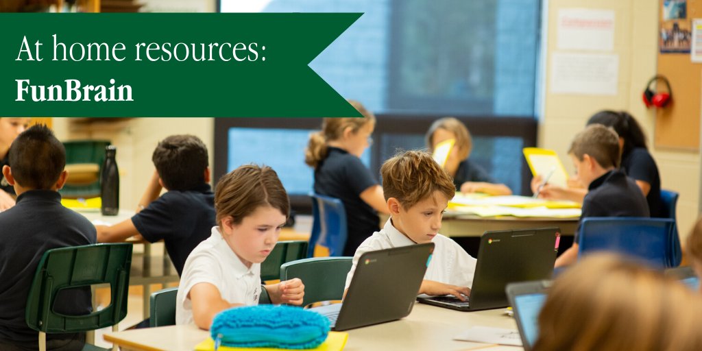 AlbertCollege's tweet photo. Keep the learning rolling at home with our list of at home resources on our blog! Resources like FunBrain, where you can access games, books, comics and videos that develop math, reading and literacy skills. Check out the list at https://t.co/71r3fLzesU. #ACAcademics https://t.co/VtqxagwEXZ