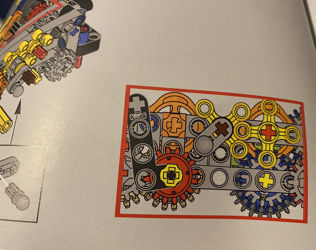 I can’t get over how well these books are designed and printed. However this also needs the precision to allow a gearbox to work!