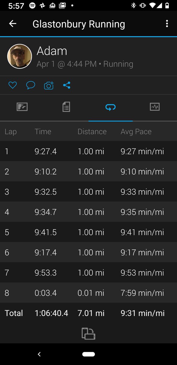 CTRunner21's tweet photo. Fastest 5k,10k, & 7 miles since my comeback #CrohnsWarrior #CrohnsSucks @bibrave #bibravepro @aftershokz #ShokzSquad #ShokzMiles @orangemud #Everydaydirt @RunHMF #teamHMF @badassorg #amBADASSador @nuunhydration #Nuunlife
@achillesconnecticut #GoAchillesCT @hokaoneone #TimeToFly https://t.co/qsT7Iv9Dlr