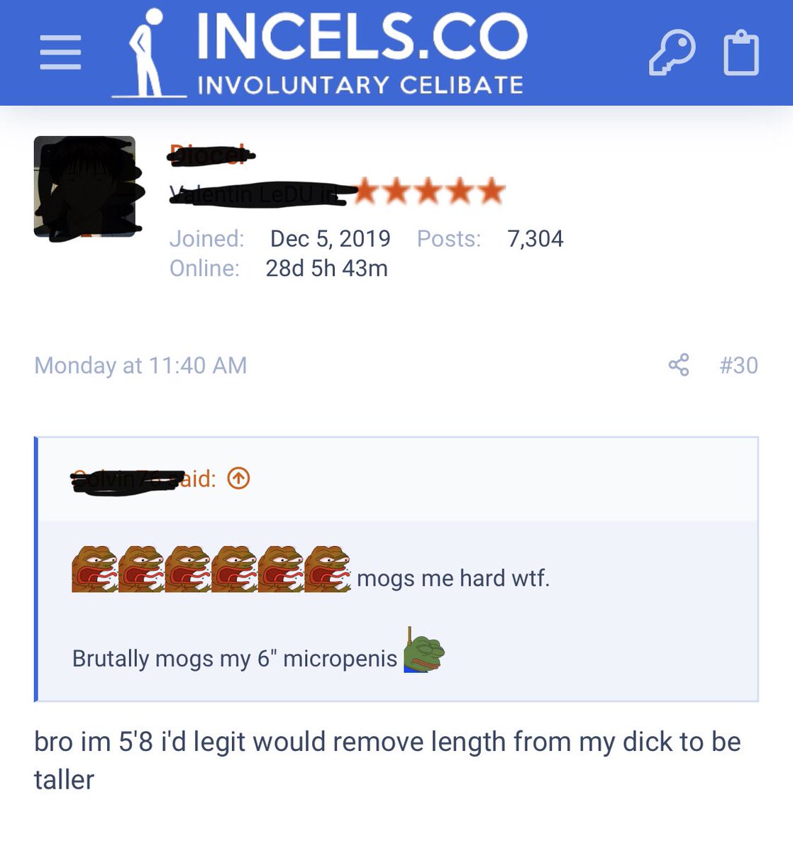 Response 13The incel obsession with being taller has officially gone from “strange” to “ludicrous”
