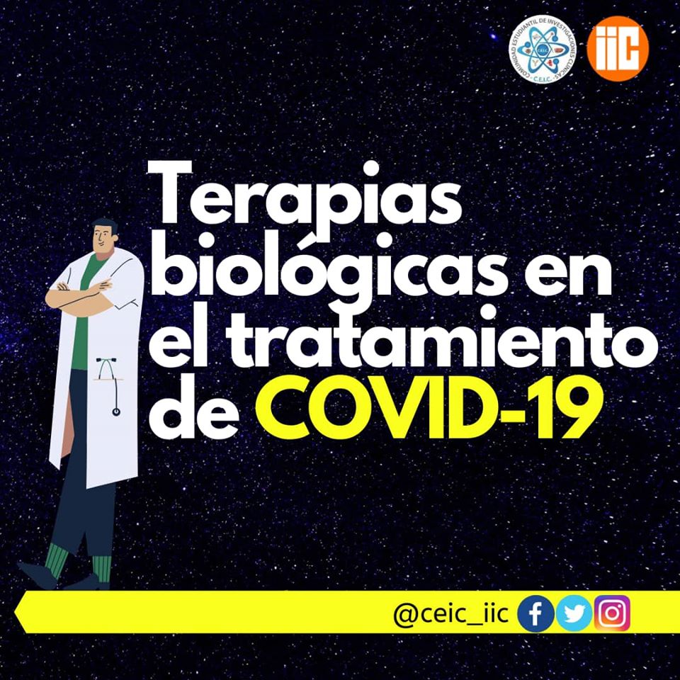 CEIC_IIC's tweet photo. Ambas terapias pueden ser potencialmente utilizadas como tratamiento para los casos de COVID-19 y prevención en personas en riesgo de contraerla. https://t.co/Gsv9KTEkCx